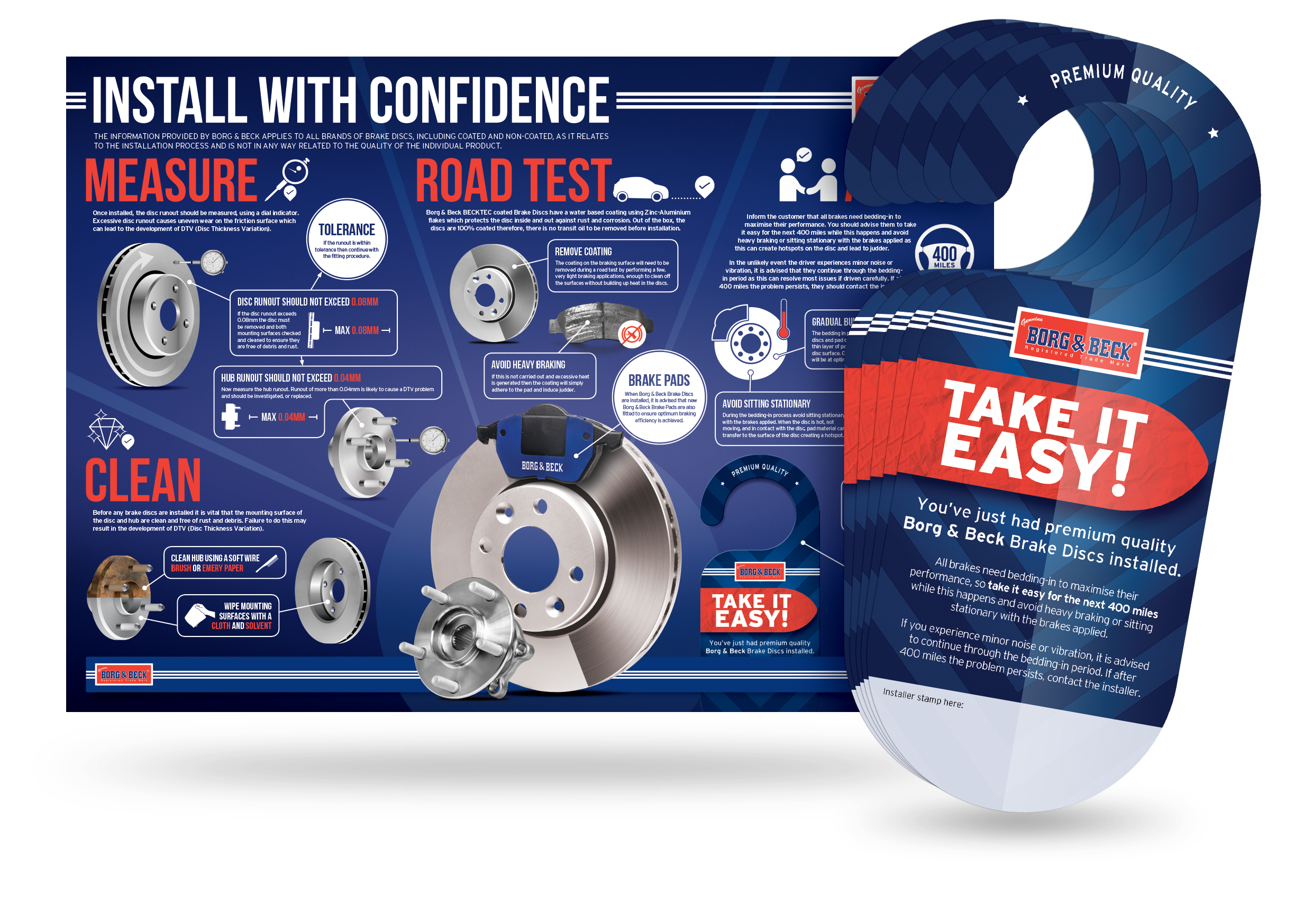 Best practice brake installation with & Beck factorfocus.ie